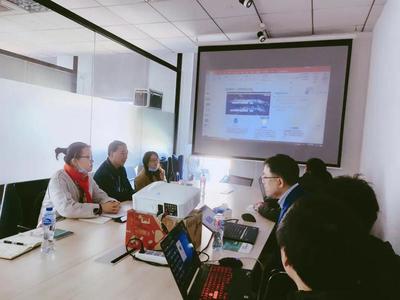 校企合作|电子信息学院赴多家企业走访调研上海网络交流